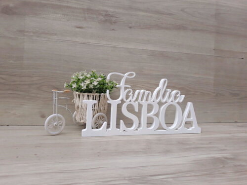 Nome em MDF - Peça de mesa Família com Sobrenome