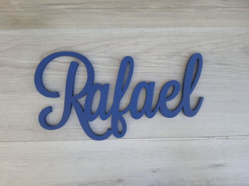 Nomes de Parede em mdf - Linha Ls -rafael - 15 cm