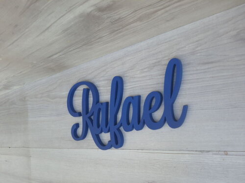 Nomes de Parede em mdf - Linha Ls -rafael - 15 cm