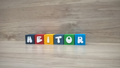 Nomes em Cubos - Mod. Infantil - 6 x 6 x 6 cm - 6 Letras