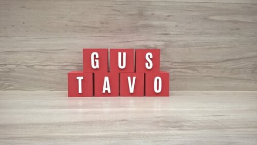 Nomes em Cubos - Mod. Youtube - 6 x 6 x 6 cm - 7 Letras