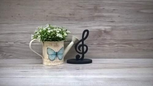 Nota Musical em MDF - Clave de Sol