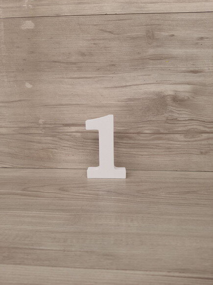 Número de Mesa em mdf - Linha Bk - 10 cm