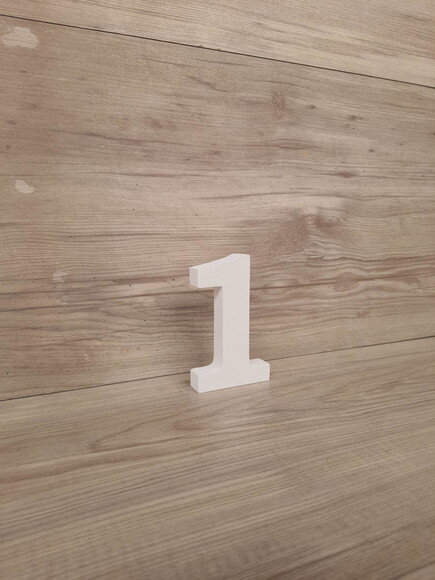 Número de Mesa em mdf - Linha Bk - 10 cm