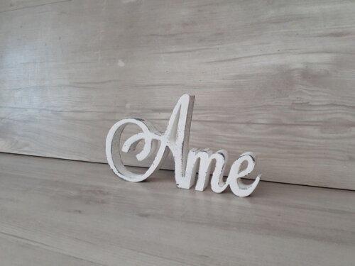 Palavra Decorativa Ame Mod Ls