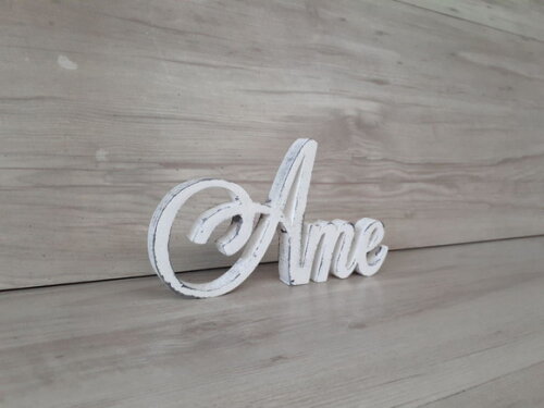 Palavra Decorativa Ame Mod Ls