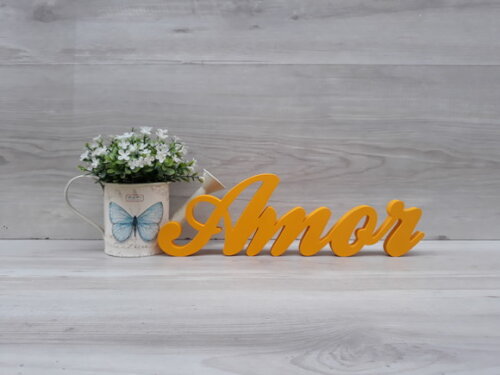Palavra decorativa Amor - clássico