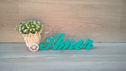 Palavra decorativa Amor - clássico