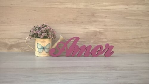 Palavra decorativa Amor - clássico