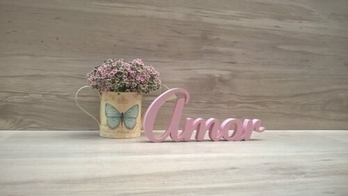 Palavra Decorativa Amor Mod. AS