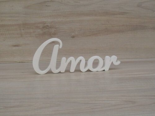 Palavra Decorativa Amor Mod. AS