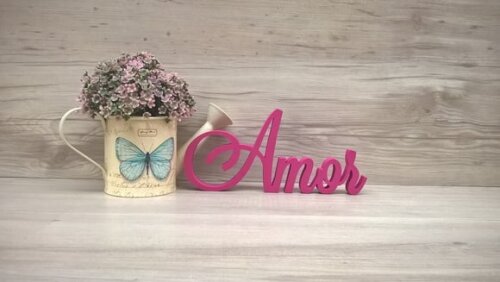 Palavra Decorativa Amor Mod. LS