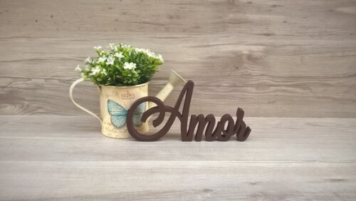 Palavra Decorativa Amor Mod. LS