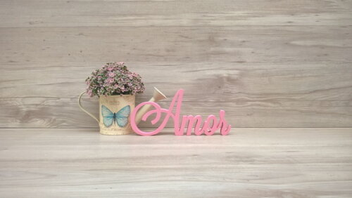 Palavra Decorativa Amor Mod. LS
