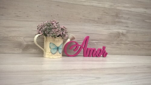 Palavra Decorativa Amor Mod. LS