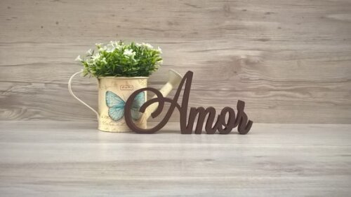Palavra Decorativa Amor Mod. LS