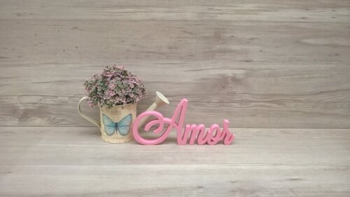 Palavra Decorativa Amor Mod. LS