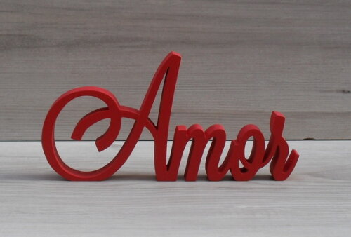 Palavra Decorativa Amor Mod. LS