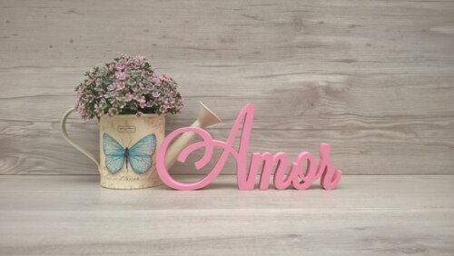 Palavra Decorativa Amor Mod. LS