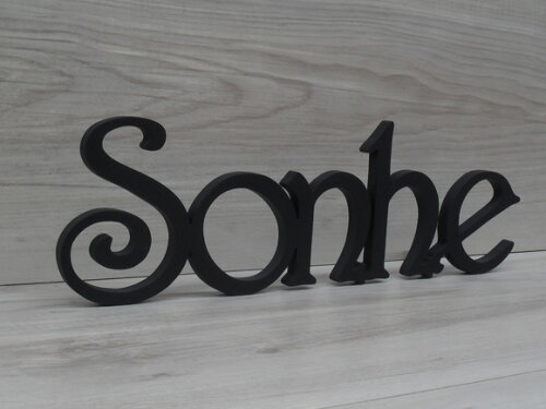 Palavra Decorativa de Mesa Sonhe - Mod H