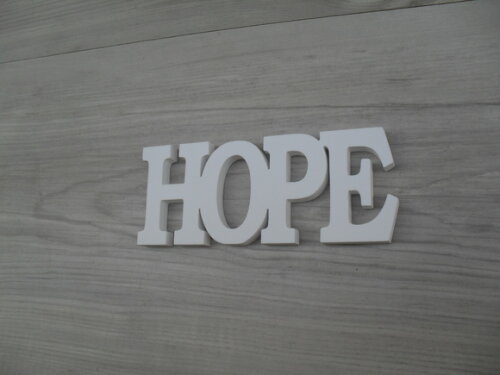 Palavra Decorativa de Parede - HOPE