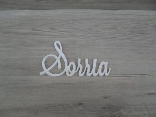 Palavra Decorativa de Parede - Sorria