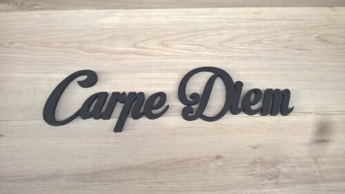 Palavra Decorativa de Parede Carpe Diem