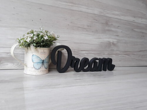 Palavra decorativa Dream- linha GH