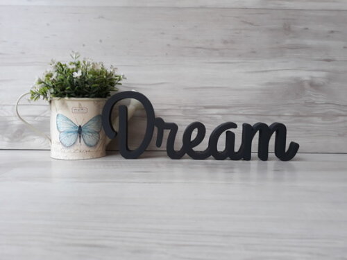 Palavra decorativa Dream- linha GH