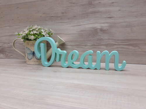 Palavra decorativa Dream- linha GH