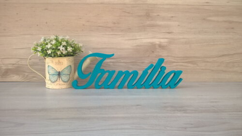 Palavra decorativa Família Mod BOP