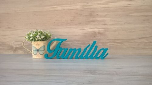 Palavra decorativa Família Mod BOP