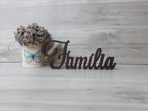 Palavra decorativa Família Mod LS