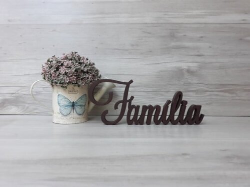 Palavra decorativa Família Mod LS