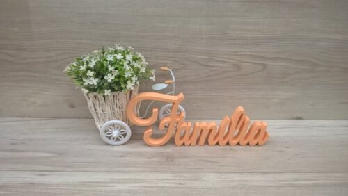 Palavra decorativa Família Mod LS