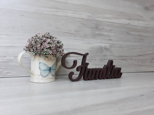 Palavra decorativa Família Mod LS