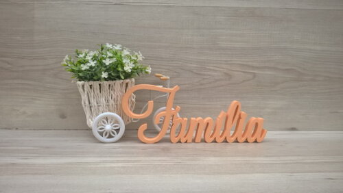 Palavra decorativa Família Mod LS