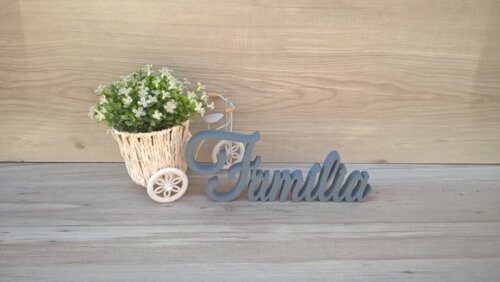 Palavra decorativa Família Mod LS
