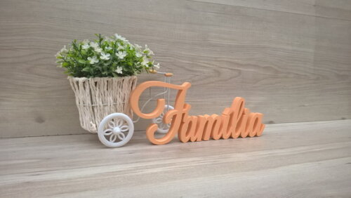Palavra decorativa Família Mod LS