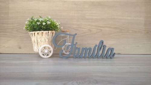 Palavra decorativa Família Mod LS