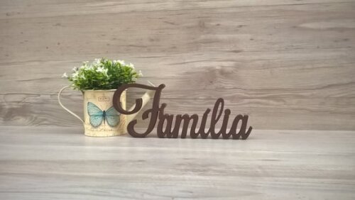 Palavra decorativa Família Mod LS