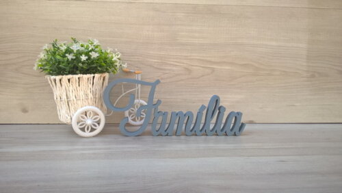 Palavra decorativa Família Mod LS
