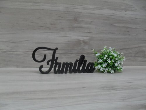 Palavra decorativa Família Mod LS