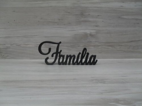 Palavra decorativa Família Mod LS