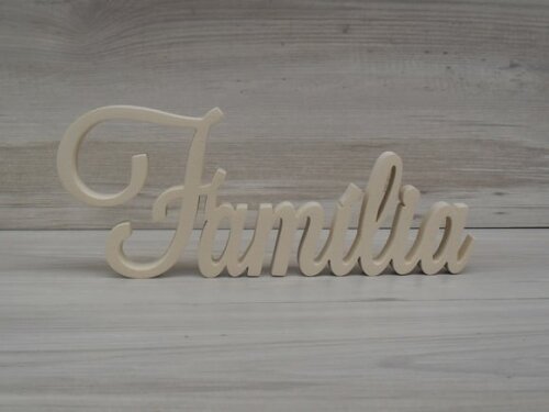 Palavra decorativa Família Mod LS