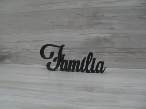 Palavra decorativa Família Mod LS