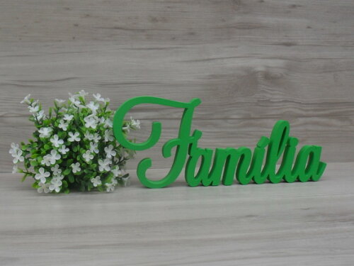Palavra decorativa Família Mod LS