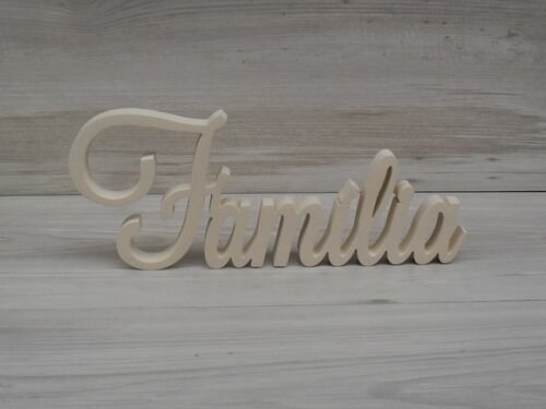 Palavra decorativa Família Mod LS