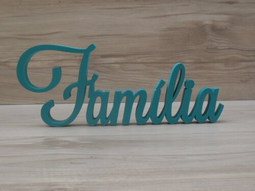 Palavra decorativa Família Mod LS