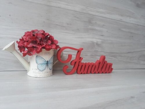 Palavra decorativa Família Mod LS